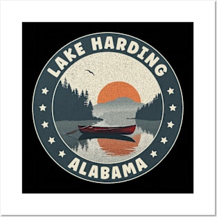 Lake Harding Alabama Sunset Posters and Art